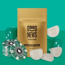 Good News - Vegas (Sparkling White Grape w/ Caffeine) - Gummies - 100mg