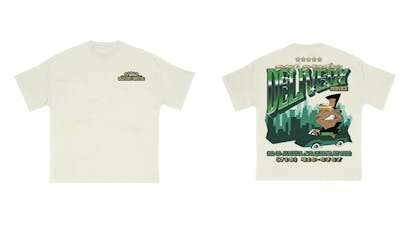 Good Grades Delivery Tee Apricot - Extra Large