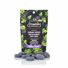 Smokiez Sour Blackberry THC/CBN 1:1 100mg