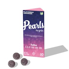 Grön - 1:1:1 CBN Blackberry Lemonade Pearl Gummies (I) 10pk - 100mg