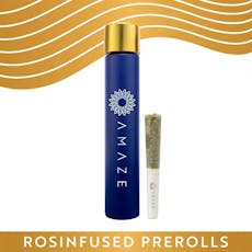 AMAZE - PREROLL INFUSED ROSIN - 0.5G - TEAR GAS - INDICA HYBRID