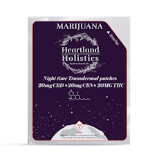 HEARTLAND LABS - PATCH TRANSDERMAL - 25MG - NIGHT TIME