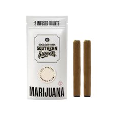 GOOD DAY FARM - SOUTHERN SWEETS - BLUNT INFUSED - 1G - 2PK - MINT CHIP GELATO, VANILLA CREAM - HYBRID