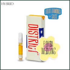 District Cannabis | Florida Wedding | Liquid Diamond and Sauce Cartridge 1g