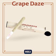 ROOTED - PREROLL INFUSED - 1G - GRAPE DAZE - INDICA