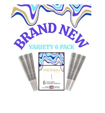 Meraki - 6pk Variety - ONION RINGS + PURE MICHIGAN - 0.5g prs