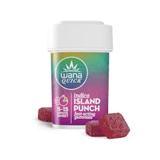 Island Punch | Indica Gummies | 100mg (20pk) | C0060000522