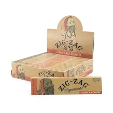 Zig-Zag - Unbleached King Size Slim Papers - 32ct