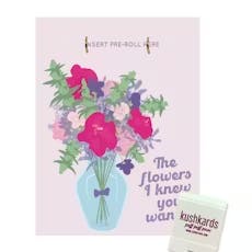 KushKards | Flowers Cannabis Pre-Roll Card | Greeting Cards