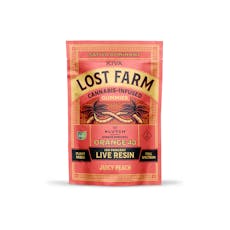 Orange 43 - Juicy Peach | 10pk 100mg Live Resin Gummies