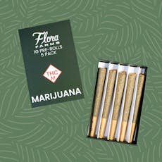 Flora Farms | 5pk 1g Pre-Rolls | Black Garlic