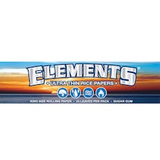 Elements King Size Slim Rice Papers