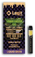 LEGIT LABS | TRIPLE SKUNK OG | HYBRID | DISPOSABLE VAPE | 1G | REC