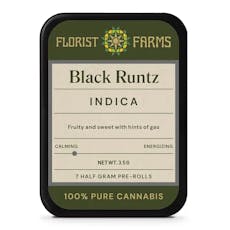 Florist Farms- Black Runtz- 7 Pack Pre-Rolls
