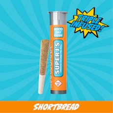 GDF: Infused Pre-Roll | Shortbread x Glacier | Super J's | 1g