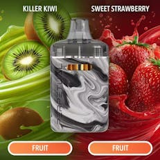 Perpetual Distillate Disposable Vape (2000mg) Sweet Strawberry & Killer Kiwi