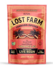 Orange 43 x Juicy Peach | Live Resin Gummies | 10 x 10mg