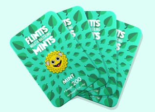 FLINTTS Mints - Edible - Cool Watermelon - F Strength 100 (Non THC/CBD)