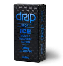 Drip Sport Ice Muscle Recovery Lotion - 1000mg 1:1 CBD:CBG