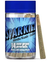 Sparkiez Hindu Kush 14 Preroll Pack 14g