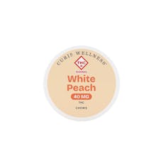 Curio Wellness: Chews | White Peach | 1000mg | 25pk
