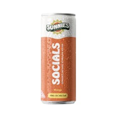 Socials - Mango Sparkling Water 10mg