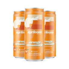 AYRLOOM "UP" | ORANGE CREAMSICLE 2:1 (THC+CBD) | FAST ACTING BEVERAGE | 40MG(4PK)