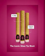 Iconic Apple Sundae Glass Tip Blunt-1.75g