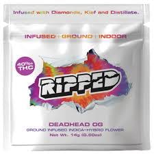 Ripped | Infused Ground Flower | Deadhead OG | 14g