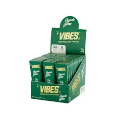 Vibes 1 1/4 Papers Organic Hemp