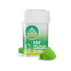 Wana | Quick Gummy | 1:1:1 Margarita