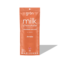 GRÖN - CHOCOLATE - 300MG CBG / 100MG THC - 10PK - MILK 3:1 AWAKE - SATIVA