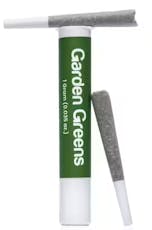 Garden Greens Pre-Roll 2pk/0.5g- Rainbow Guava