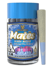 Berry Gelato 5pk Hash Rosin Infused Pre-Rolls