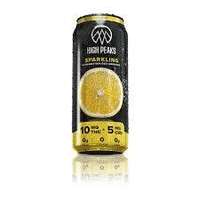 HIGH PEAKS | LEMONADE | SPARKLING DRINK 10 MG THC 5 MG CBD