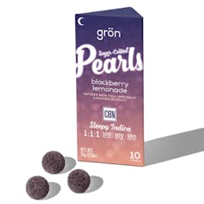 100mg (1:1:1) CBD/CBN/THC Blackberry Lemonade Pearls 10-Pack