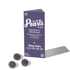 Grön | Blackberry Lemonade 1:1 | Pearls | 10pk | 100mg