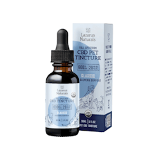 Organic Classic Pet Tincture - 600mg CBD By Lazarus Naturals