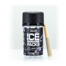 ROVE - Infused Preroll 3pk - Ice Packs: Blueberry Kush (I) (1.5g)