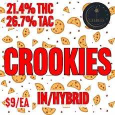 Geebees | Crookies | 1G Bulk Pre-Roll