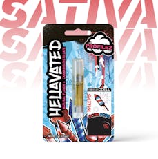 Hellavated - Bomb Popz - 1g Flavored Cart