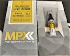 MPX: Live Resin Sauce Cartridge, MPX Mashup (Hybrid)