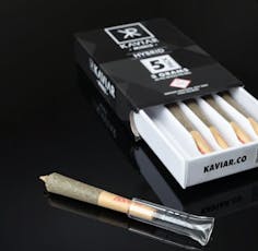 Kaviar Infused Pre-Rolls Purple Starfruit (I) 5pk 3g