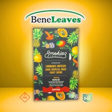 Smokiez - Gummies - Sour Tropical Fruit (S) (10pk) 100mg