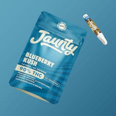 Jaunty | Blueberry Kush | 1g vape cart | Indica