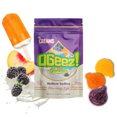 OGEEZ! 100mg Gummies The Creams Indica