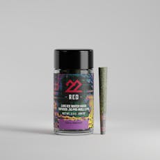 22RED | CHERRY AK-47 2.5G LIVE HASH PRE-ROLL PACK