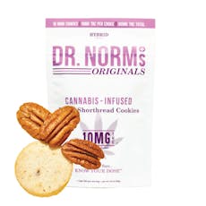 Dr. Norms | Mini Cookies 100mg | H | Pecan Shortbread Cookies