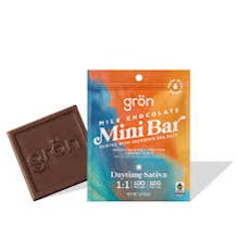 Gron Mini Bar Milk Chocolate 1:1 CBG:THC (S) 100mg
