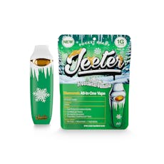 Jeeter Liquid Diamonds Disposable Vape 1g Frostbite Vanilla